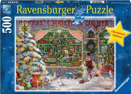 Ravensburger The Christmas Shop 500 Piece Puzzle image 0